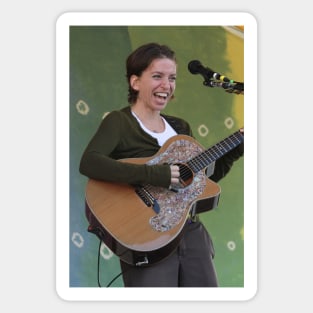 Ani DiFranco Photograph Sticker